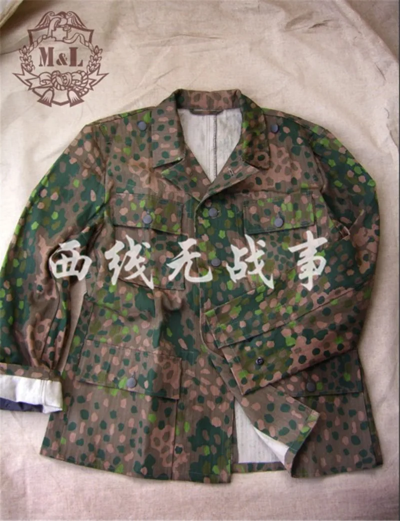Dot44 uniforme táctico camuflaje guisante manchado para campo - imagen 5