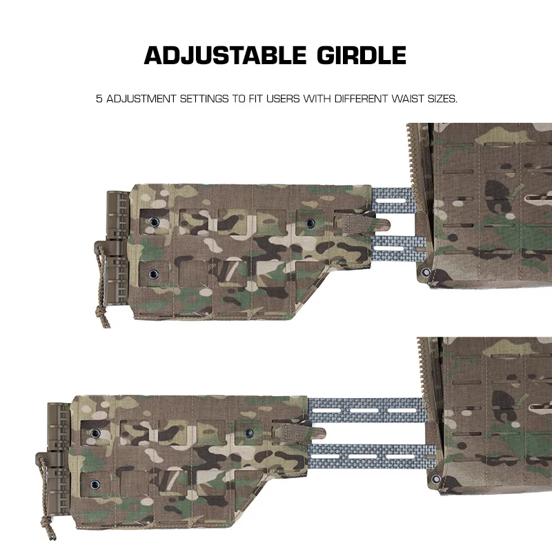 Poseidon Defense LV-120 Chaleco airsoft táctico liberación rápida MOLLE - imagen 4