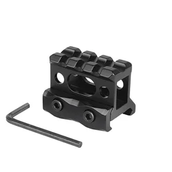 Soporte elevador Picatinny de aluminio – Base alta para mira