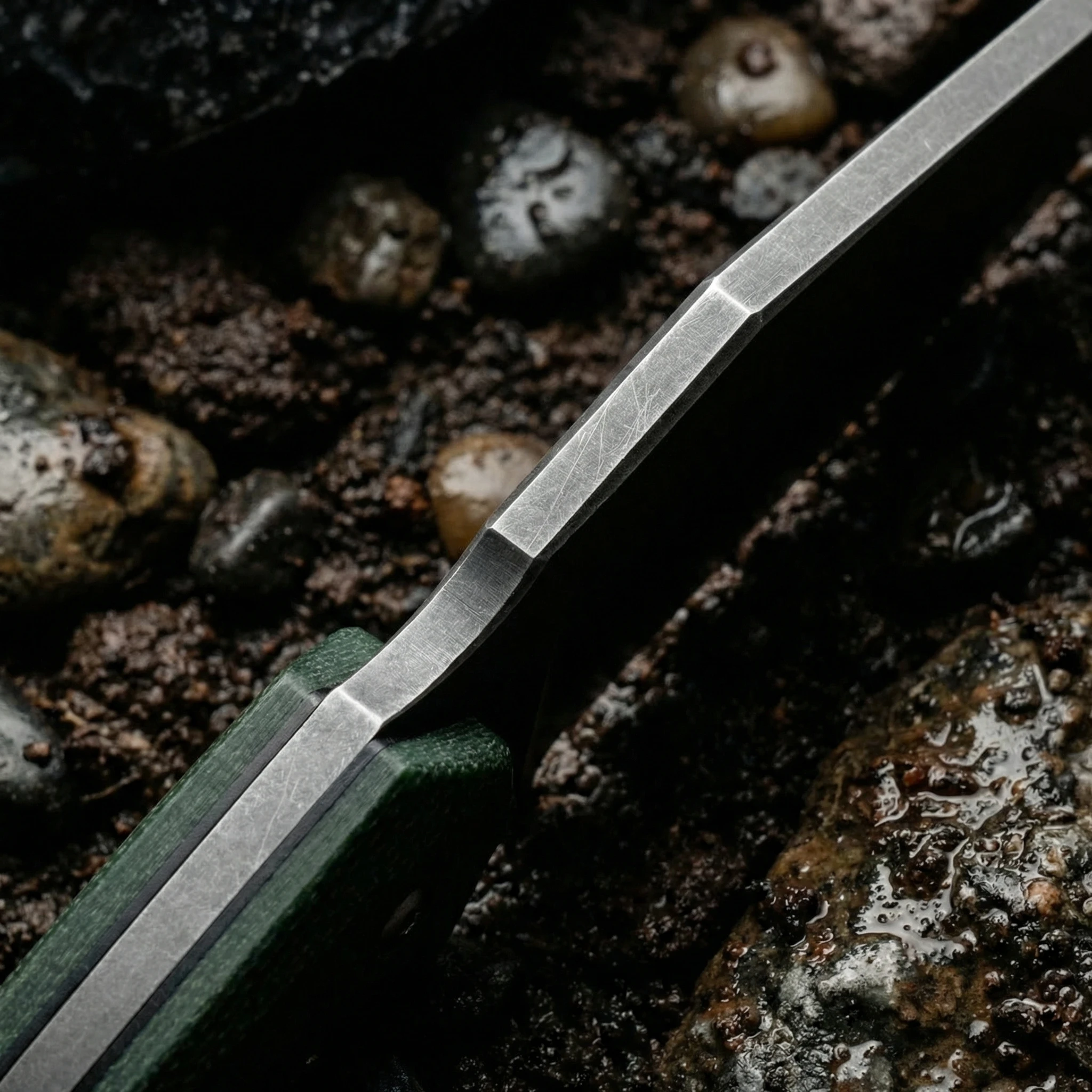 Cuchillo táctico fijo para supervivencia exterior con funda - imagen 5