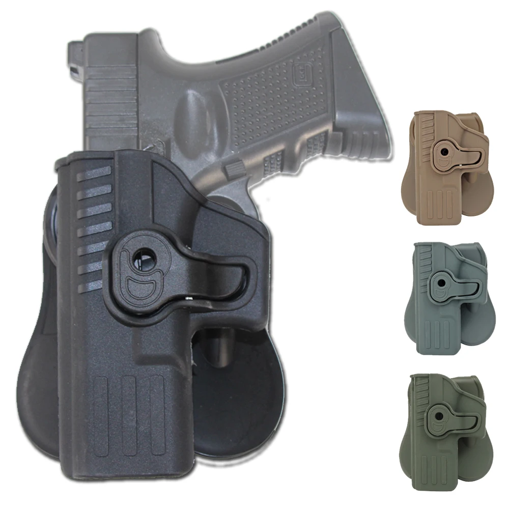 Funda táctica pistola Glock cinturón zurdos - imagen 2