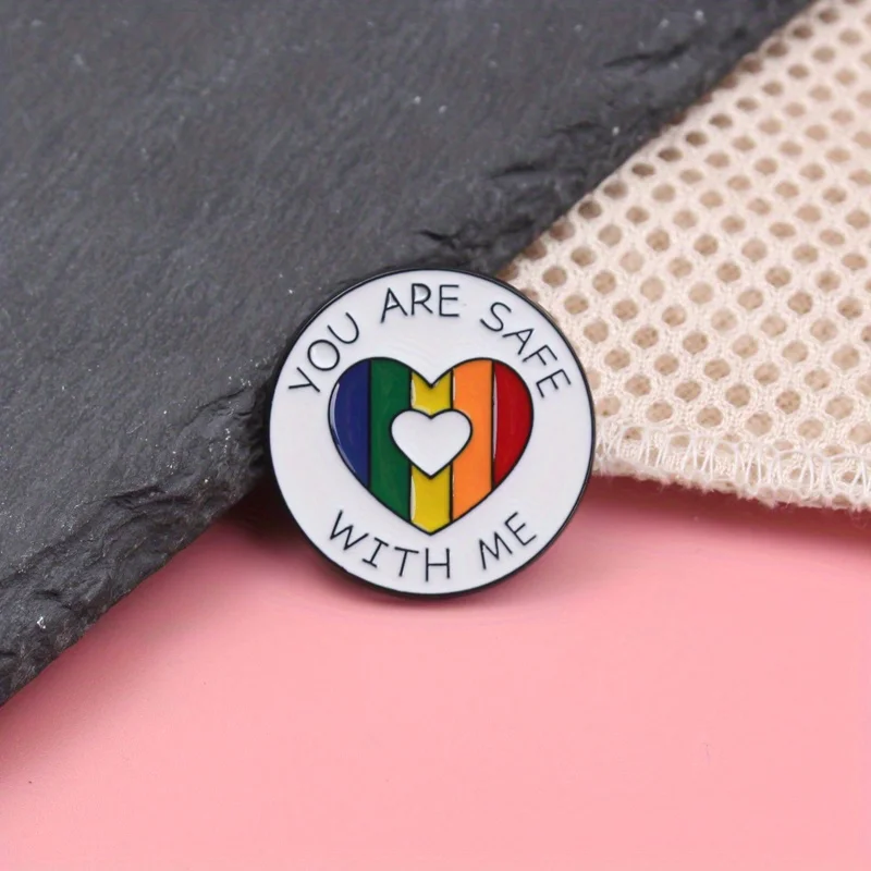 Broche pin de solapa arcoíris metal de criatura cartoon para disfraz - imagen 4
