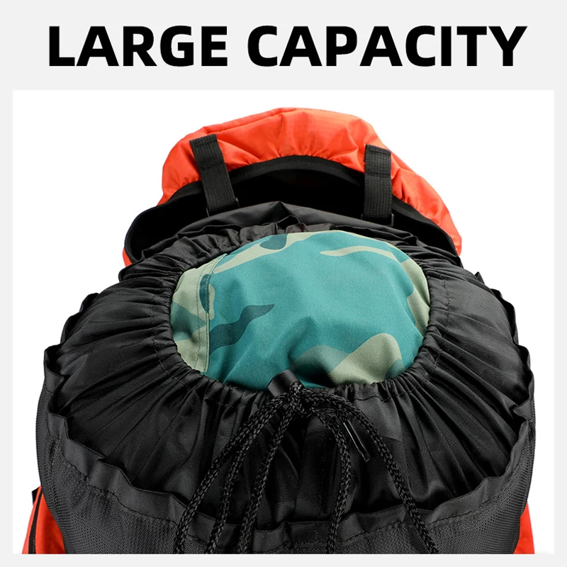 Mochila de trekking gran capacidad para camping y excursiones - imagen 3