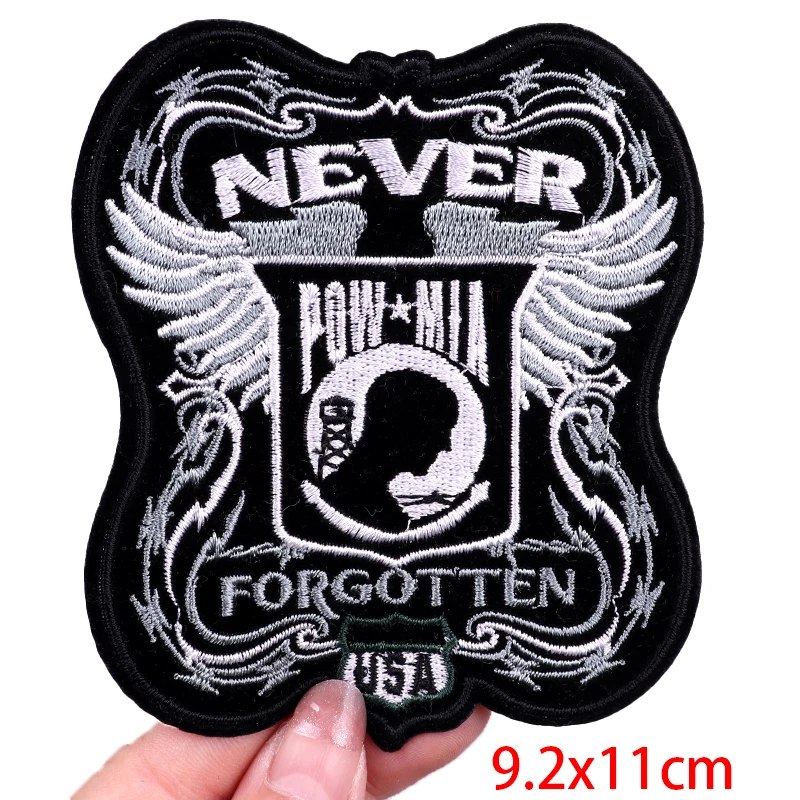 Parche bordado águila punk para chaqueta - planchado o coser - imagen 3