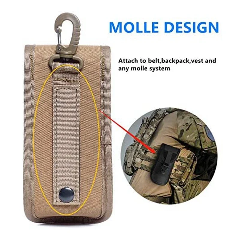 Bolsa táctica MOLLE para gafas de sol en EVA resistente - imagen 5