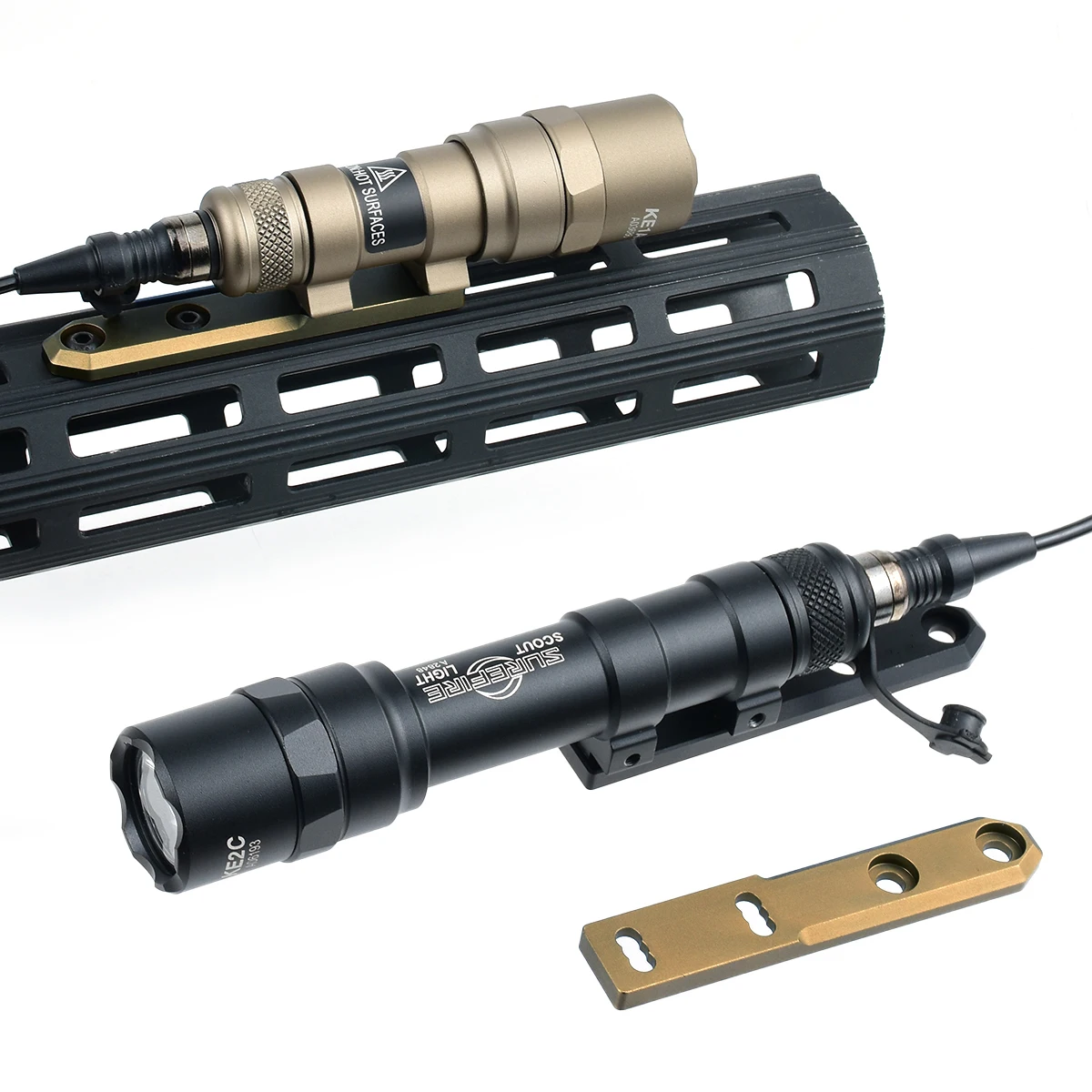 Linterna Táctica Surefire M600 con Riel Picatinny para AR15 - imagen 2