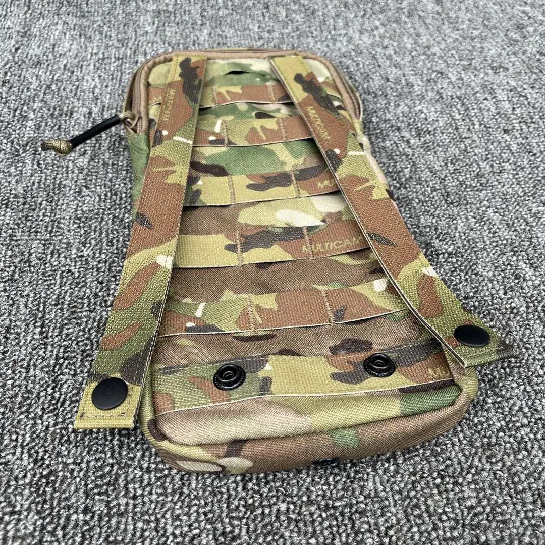Bolsa de hidratación táctica MOLLE de nailon camuflaje para mochila - imagen 3