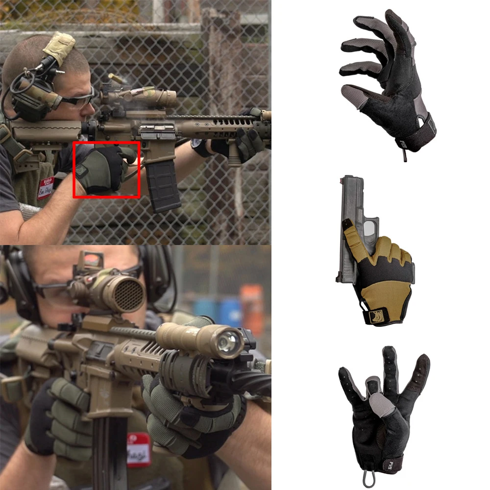 PIG Guantes tácticos de entrenamiento para tiro al blanco - imagen 2