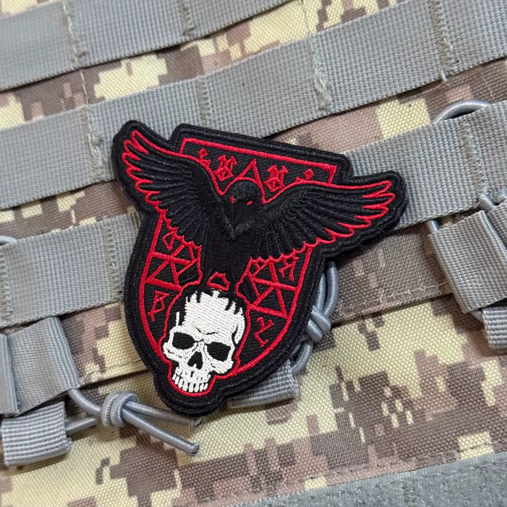 Insignia de moral con runas en formato parche