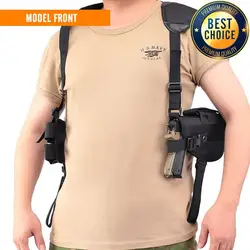 Funda táctica pistola universal hombro oculto izquierda/derecha Glock