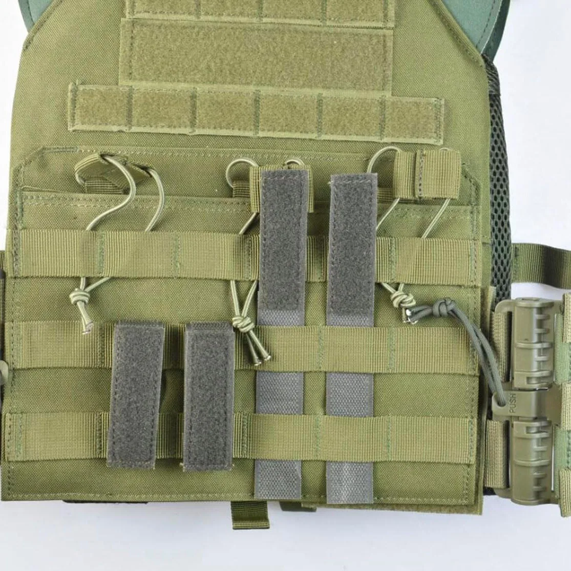 Panel adaptador MOLLE para mochila táctica, fija parches y cintas - imagen 3