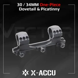 Anillos montaje Vector Optics X-ACCU monobloque Picatinny 30mm