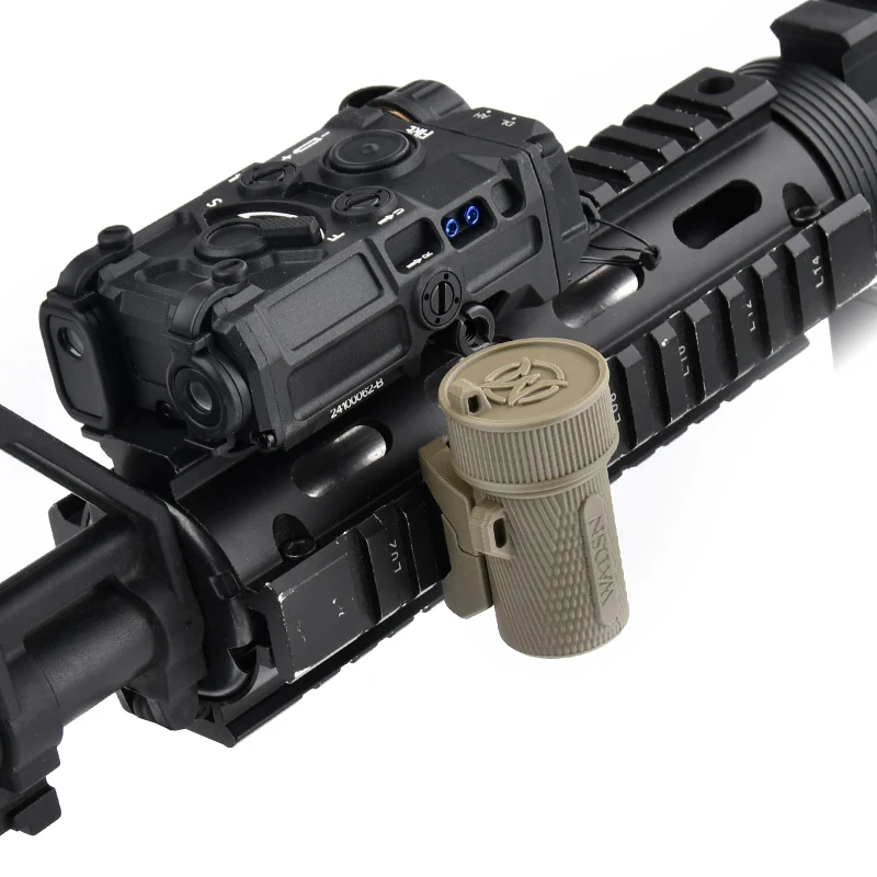 Soporte para batería Picatinny Rail con estuche estanco de rifle - imagen 2