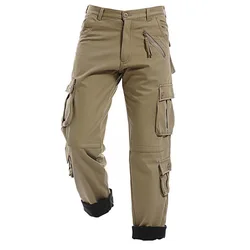 Pantalones tácticosPolares térmicos multi-bolsillo campo y outdoor