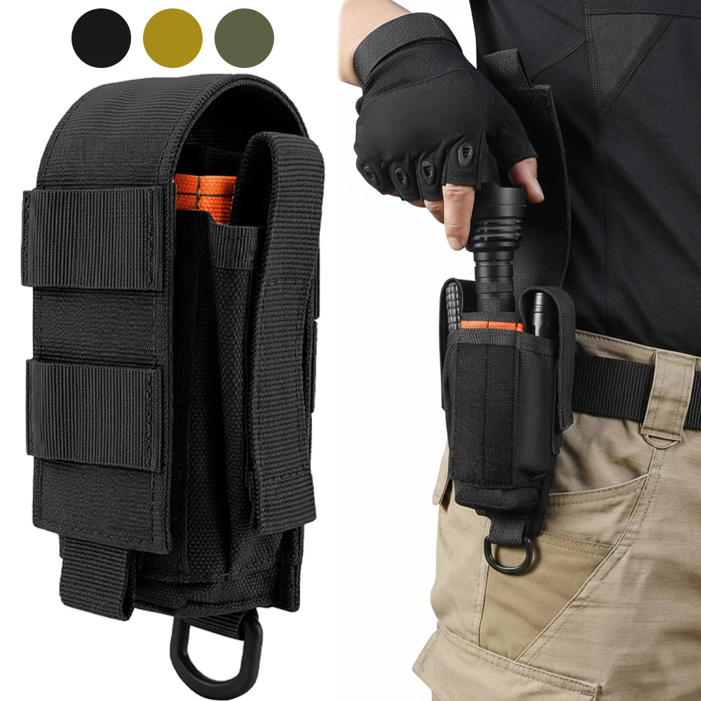 Funda MOLLE para linterna táctica y herramientas EDC - imagen 5