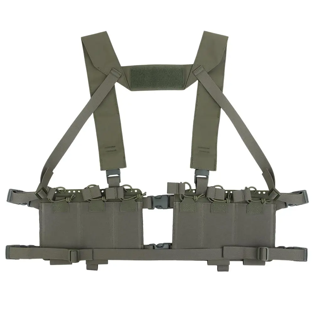 Plataforma de pecho táctica 34 Alpha MOLLE estilo SS LBV - imagen 2