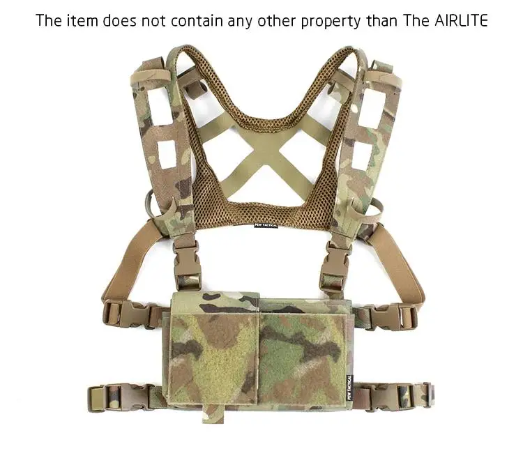Pew Tactical AIRLITE Arnés táctico flexible de camuflaje para airsoft - imagen 3