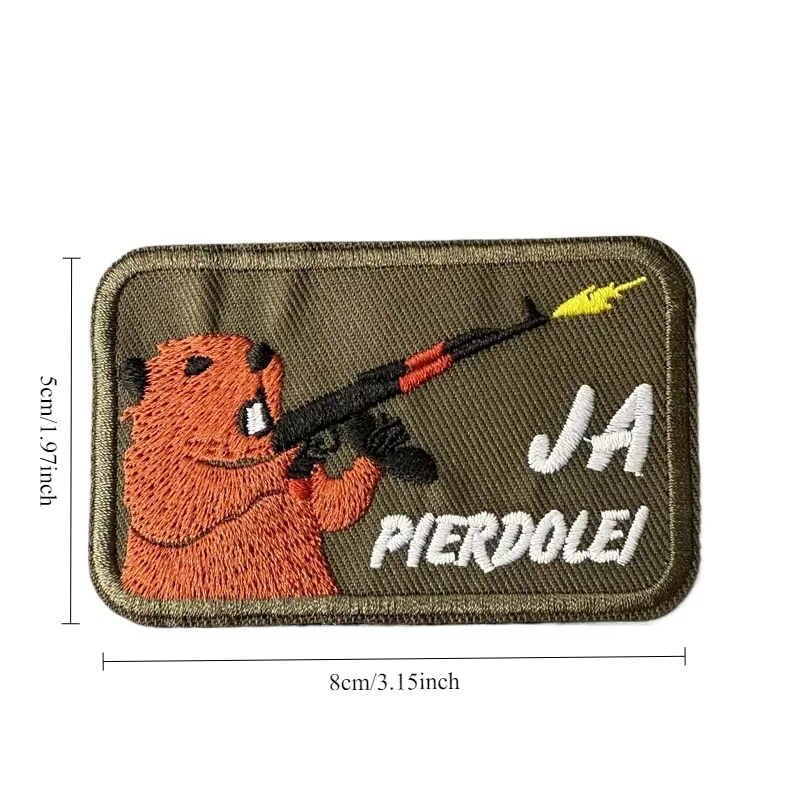 Parche con textura bordada