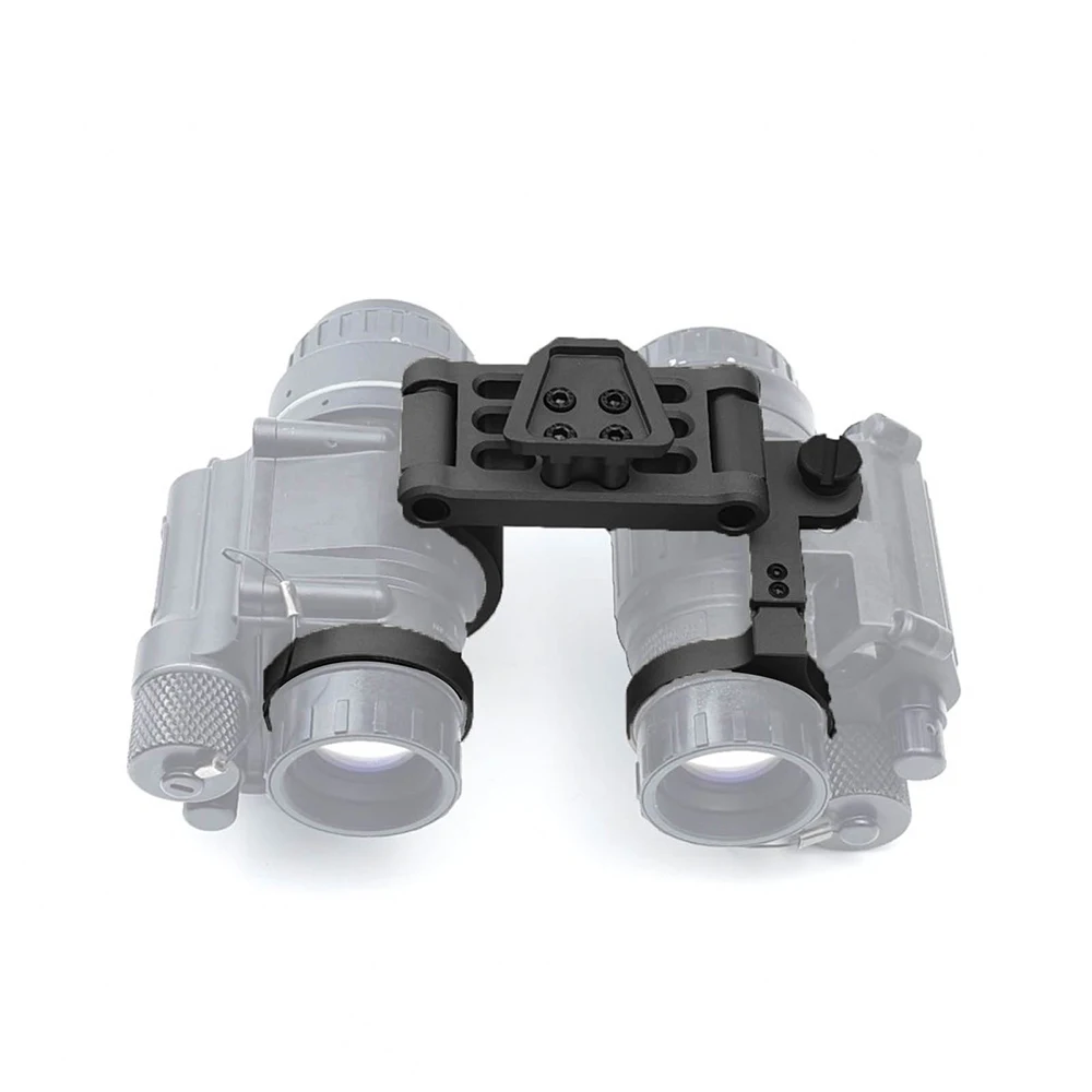 Adaptador NVG para casco con puente PVS-14 y soporte gafas - imagen 3