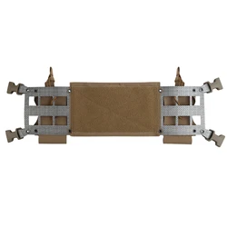 Chaleco táctico MOLLE MK4 con bolsillo portaemisoras