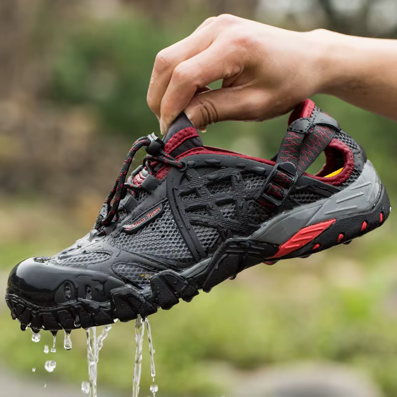 HIKEUP Zapatos de agua secado rápido transpirable antideslizante - imagen 5