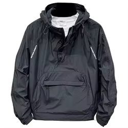 Chaqueta cortavientos senderismo hombre capucha casual