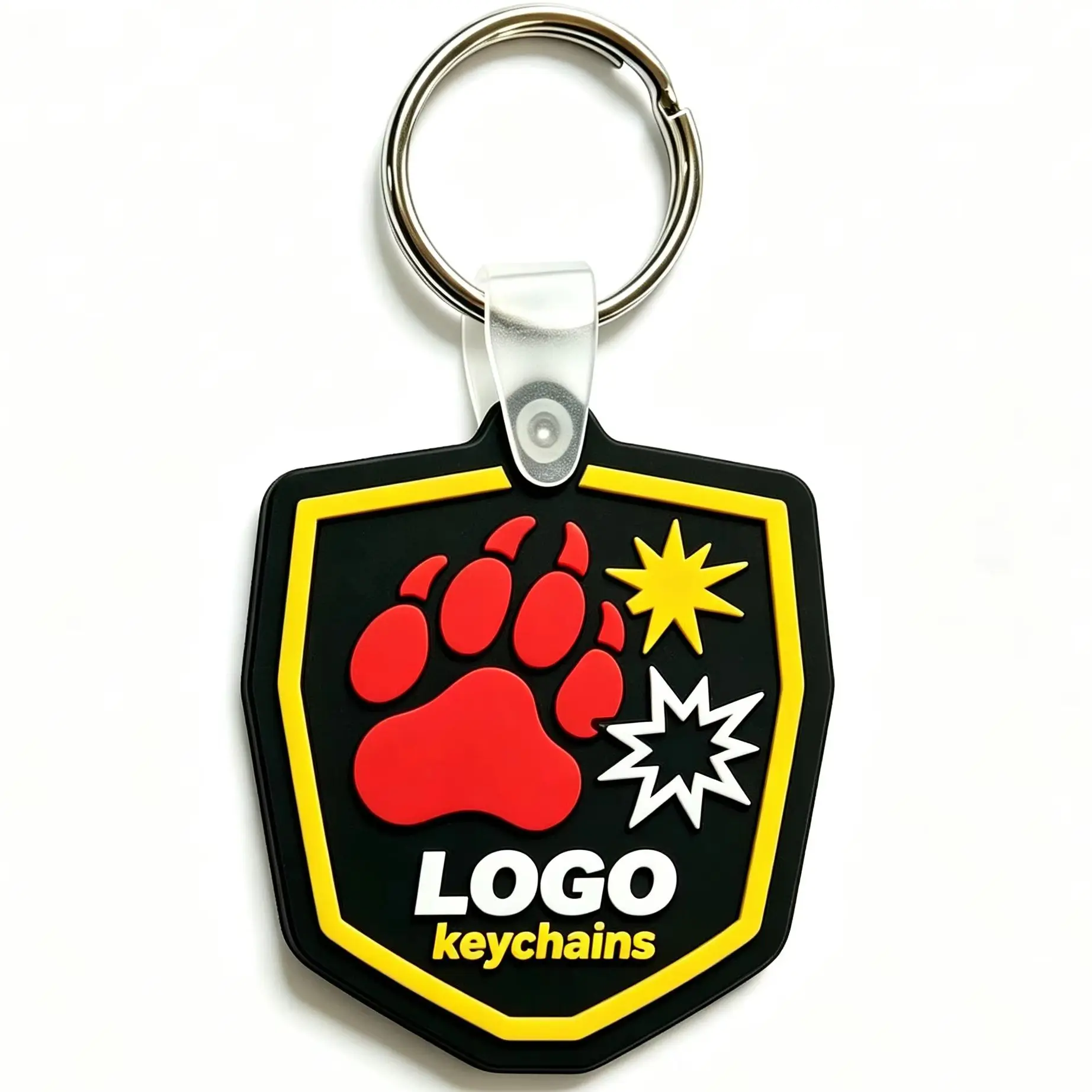 Llavero de PVC personalizado con logotipo 2D o 3D - imagen 4