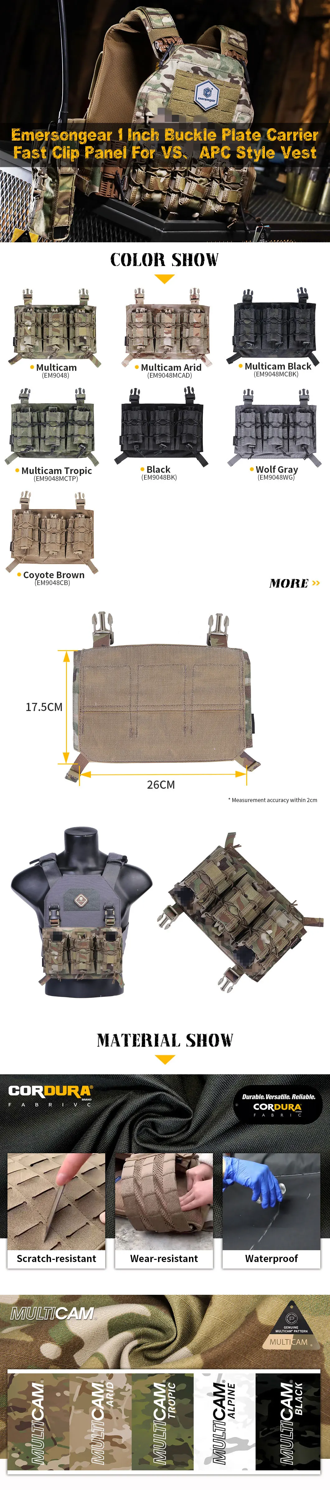 Panel modular Emersongear APC
