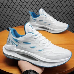 Zapatillas antideslizantes con cordones para hombre, campo y correr