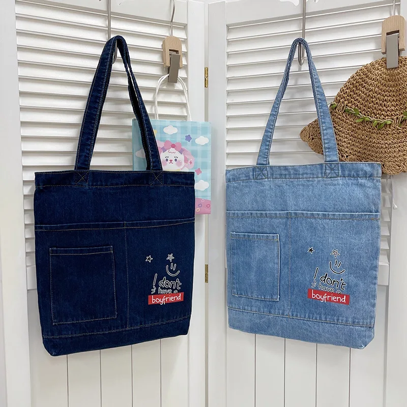 Bolso tote de lona para estudiantes
