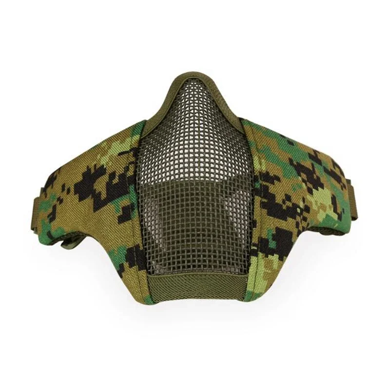 Máscara táctica de media cara para paintball y airsoft