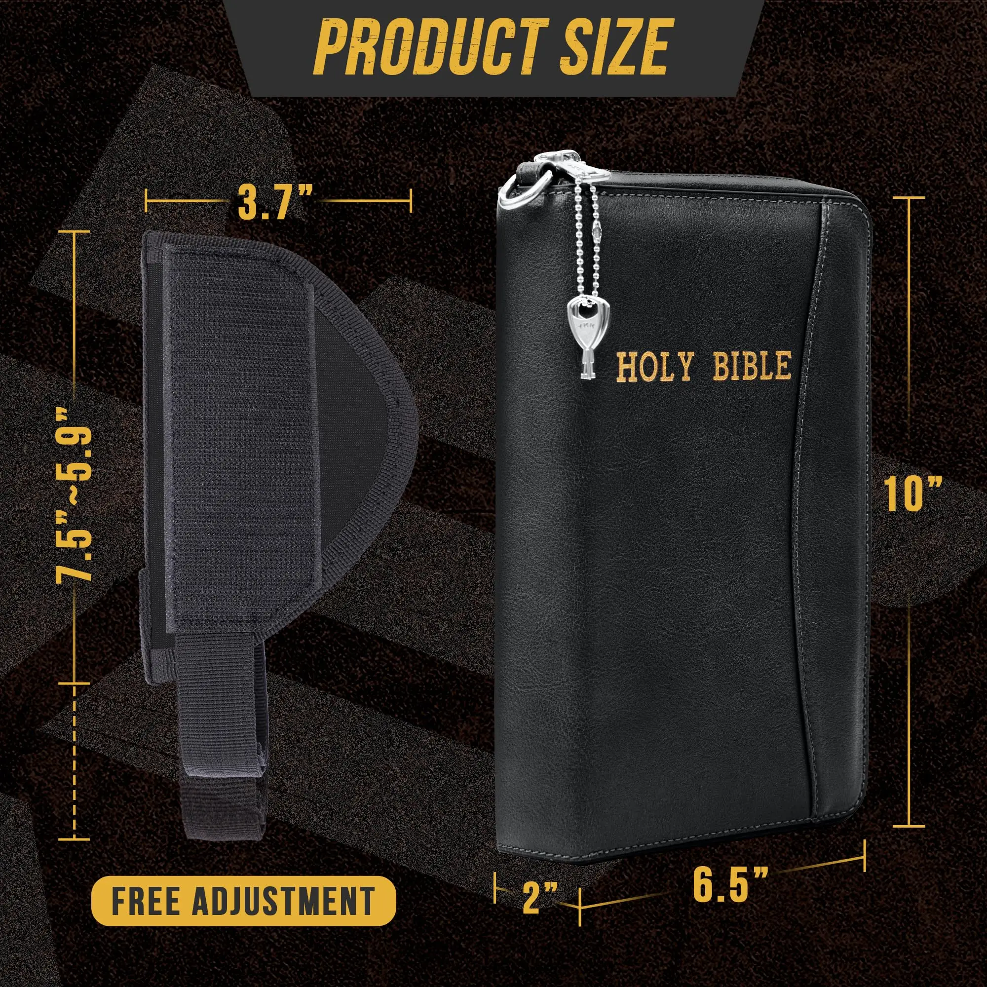 Estuche rígido pistola con cierre – funda oculta transporte - imagen 5