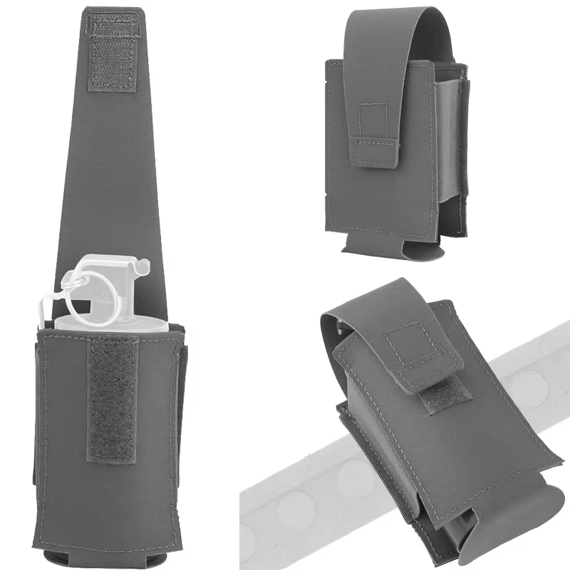 Linterna táctica MOLLE Smoke Bag para caza al aire libre
