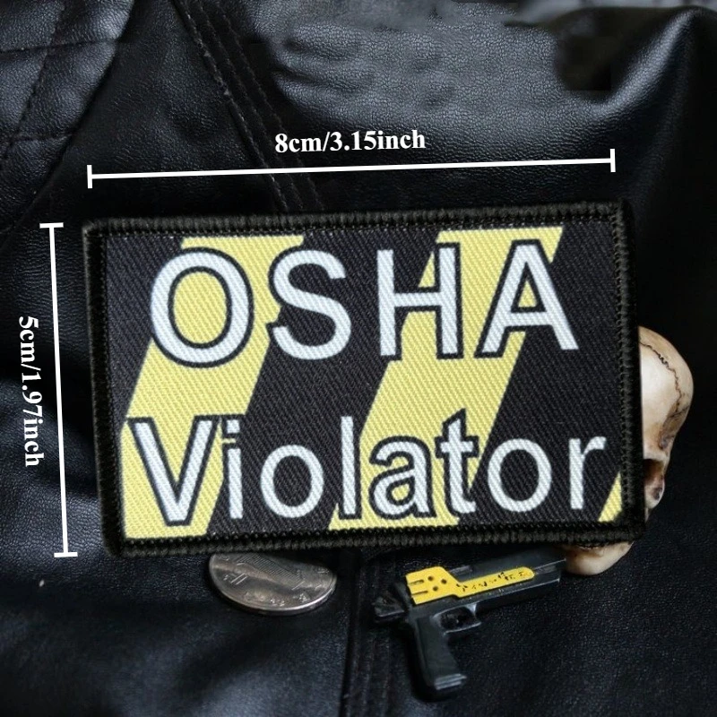 Parche táctico MOLLE con velcro insignia moral para uniforme mochila