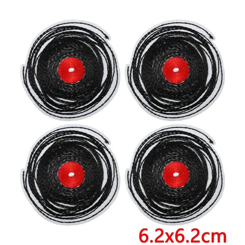 Parches termoadhesivos bordados mano de la paz para ropa y gorras - imagen 2