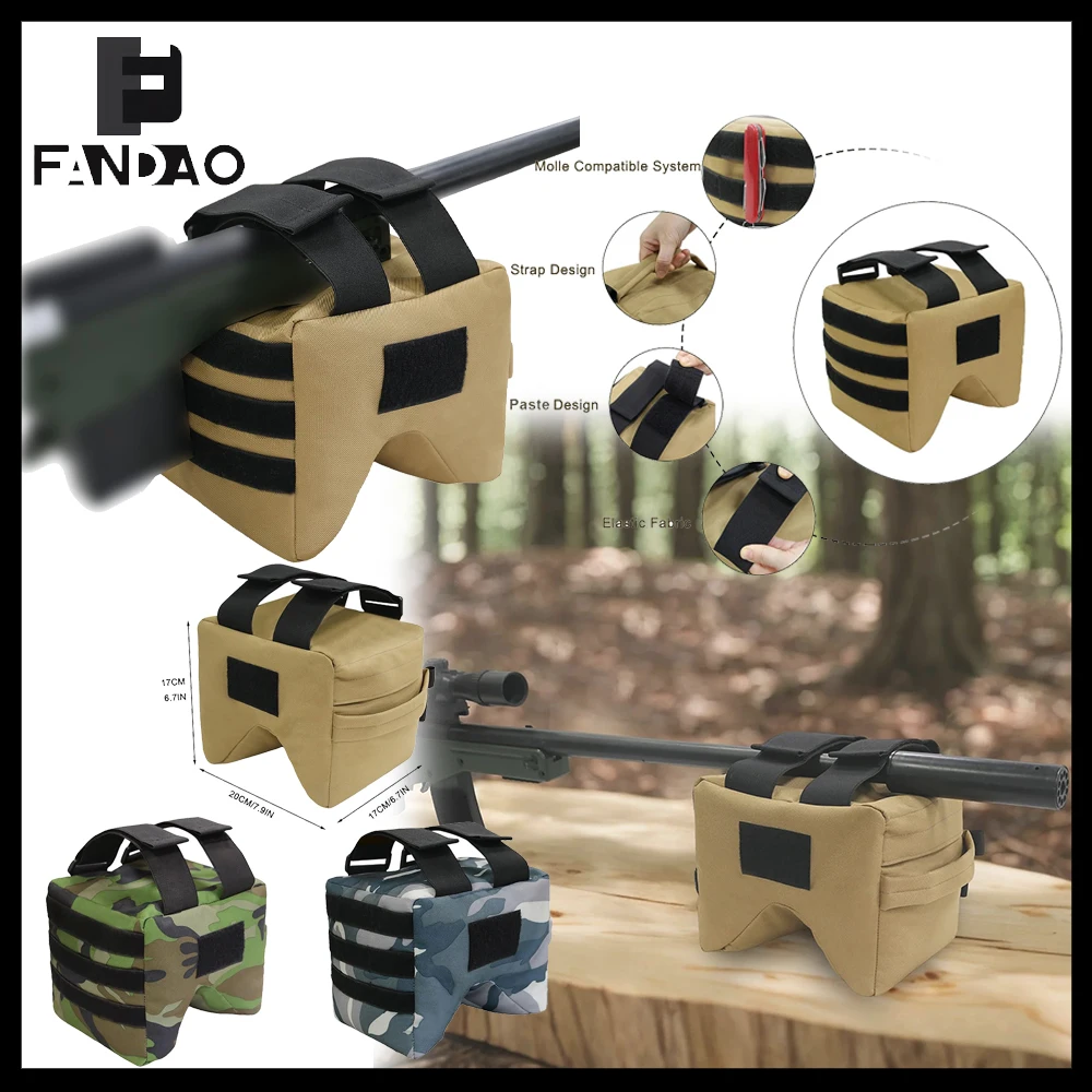 Bolsa de arena táctica para apoyo de pistola y rifle de tiro - imagen 5