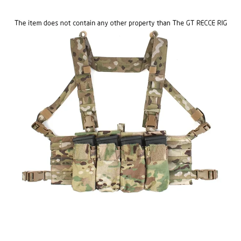 CR05 Portacargadores táctico universal para pecho MOLLE cargadores - imagen 3