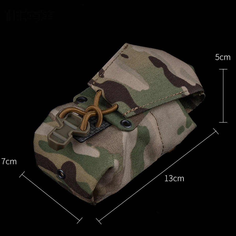 Porta Radio Táctico MOLLE para Cinturón, Bolsa Ajustable Airsoft - imagen 5