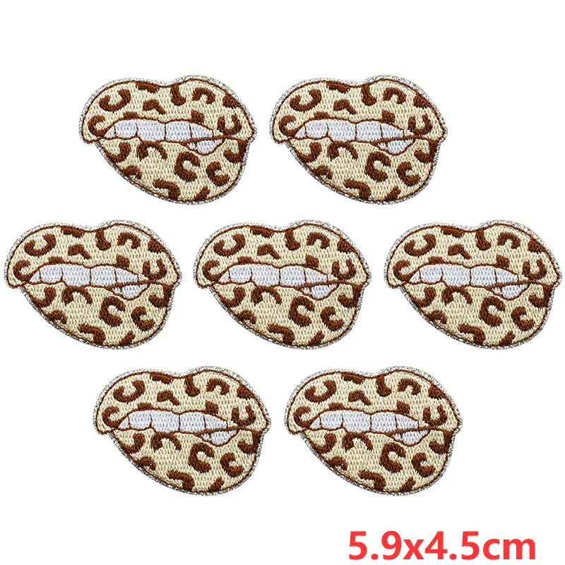 Parche termoadhesivo bordado de leopardo con lentejuelas - imagen 4