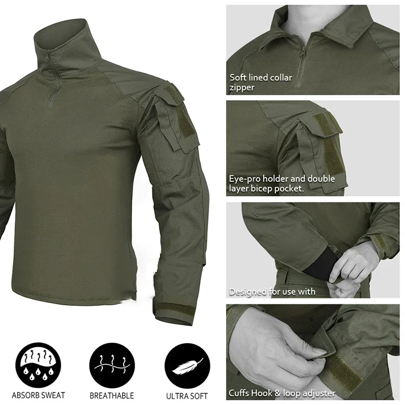 Uniforme táctico Gen3 G3 al aire libre resistente para Airsoft
