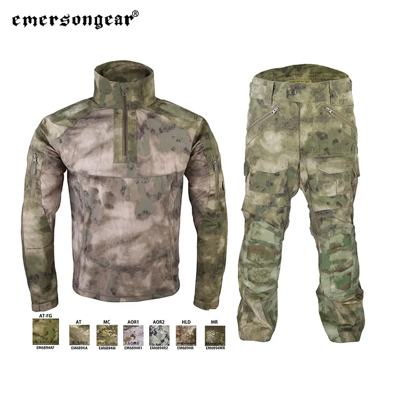 Emersongear Traje Táctico de Combate Hombre Camuflaje