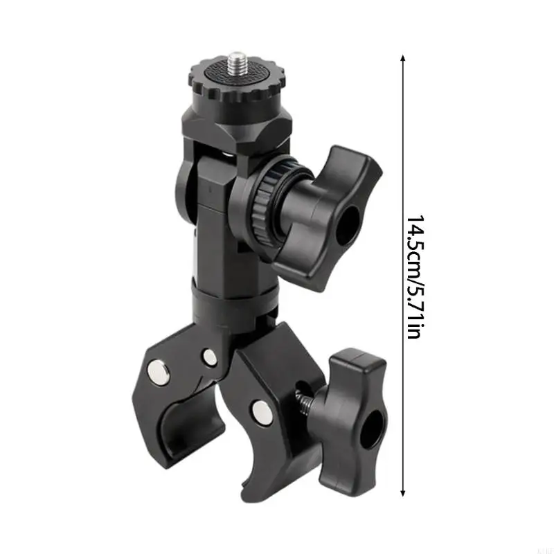 Soporte cámara de acción para moto abrazadera giratoria 360° - imagen 5