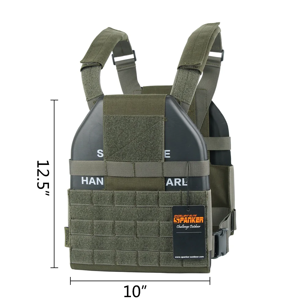 Chaleco táctico ELITE SPANKER MOLLE de combate - imagen 4