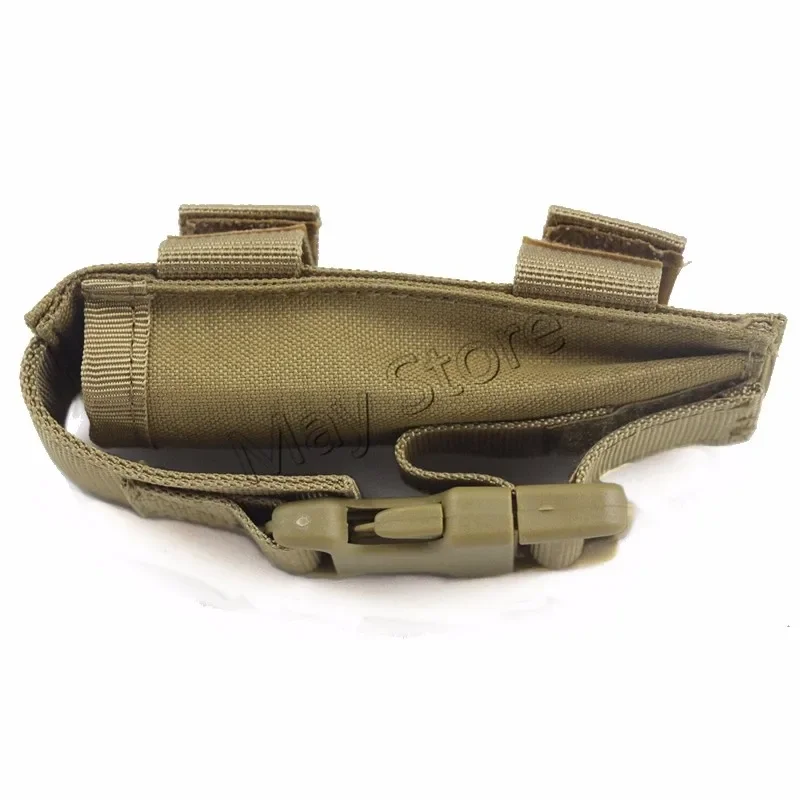 Funda táctica MOLLE para cargador 9mm, cuchillo y linterna - imagen 5