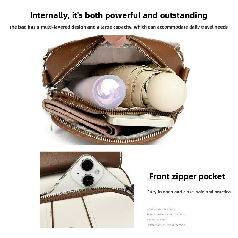 Bolsa bandolera táctica mini ripstop para mujer, MOLLE impermeable - imagen 3