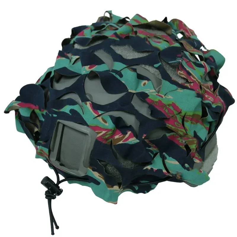 AOR2 A-TACS FG funda cubrecascos táctico 3D Flecktarn - imagen 4