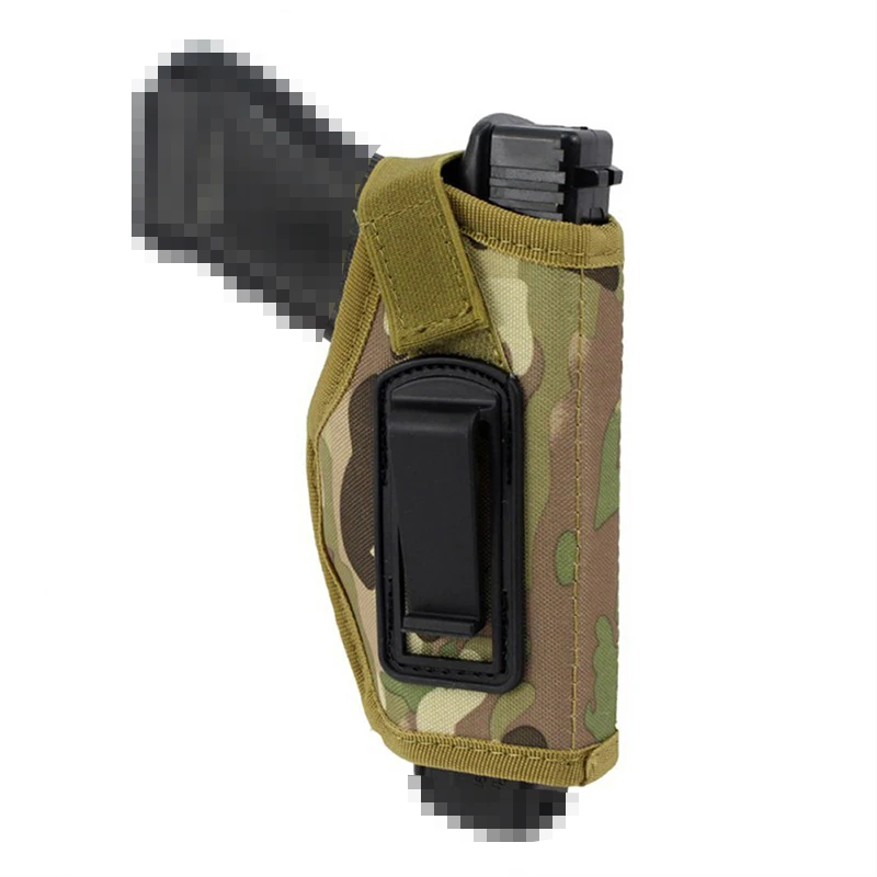 Funda táctica de nailon para pistola con clip de cinturón - imagen 3