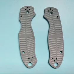 Spyderco Paramilitary3 escamas de mango G10 patrón Fishbone