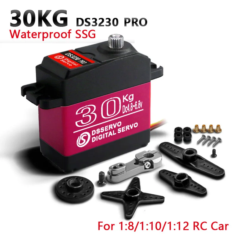 Servo digital RC metal gear impermeable alta velocidad 1/10 - imagen 3