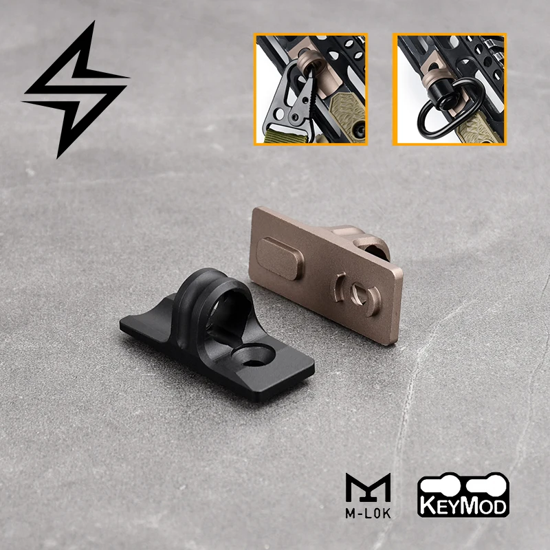 Montura táctica ultraligera perfil bajo liberación rápida M-Lok - imagen 4